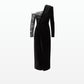 Ruth Black Midi Dress