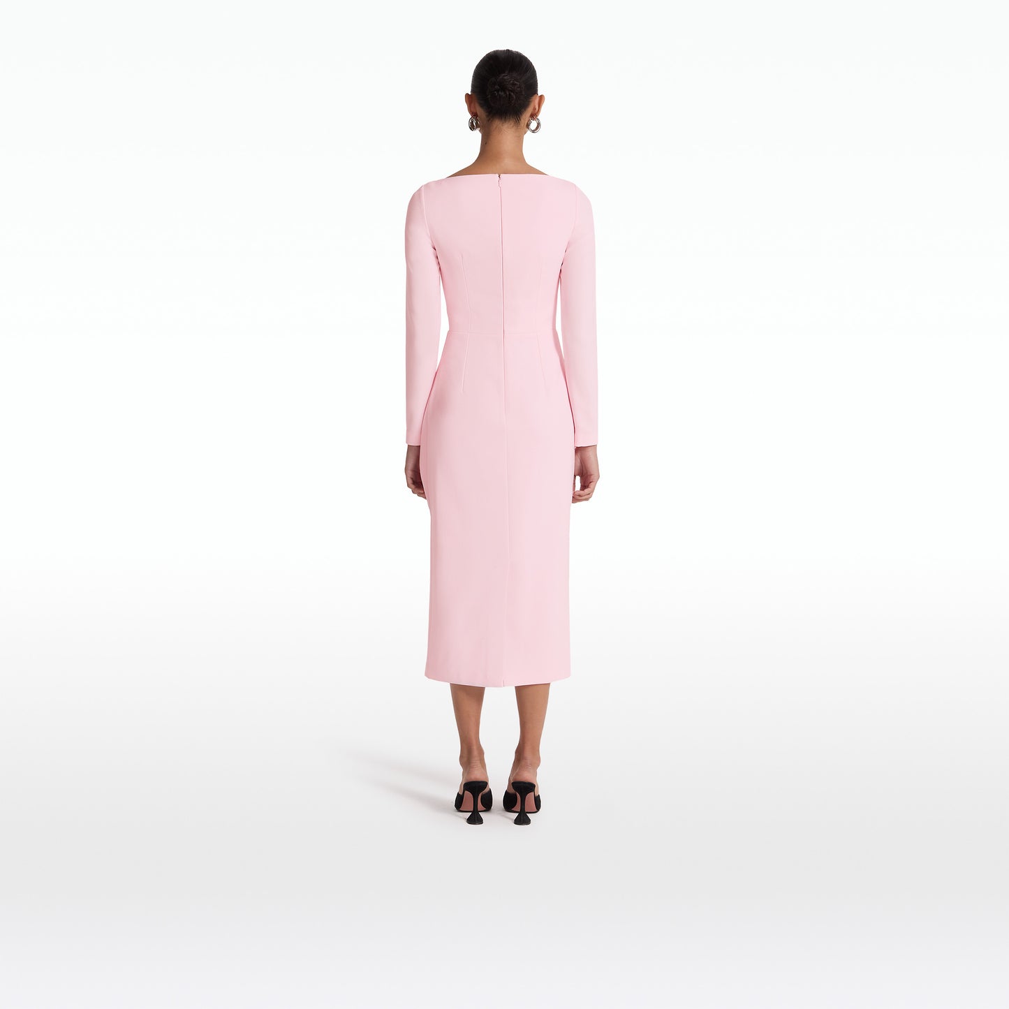 Craina Peony Blush Midi Dress