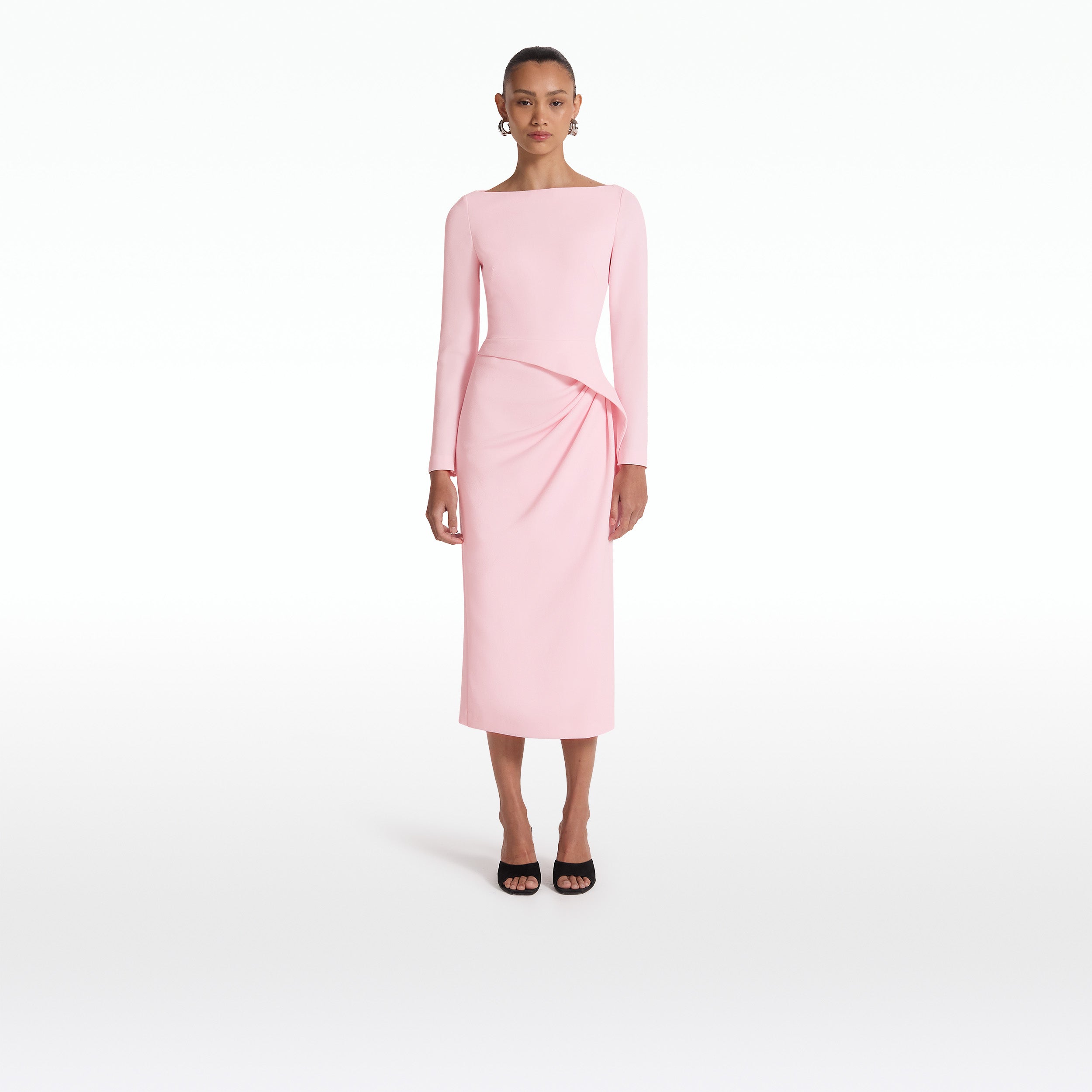 Blush midi dress uk best sale