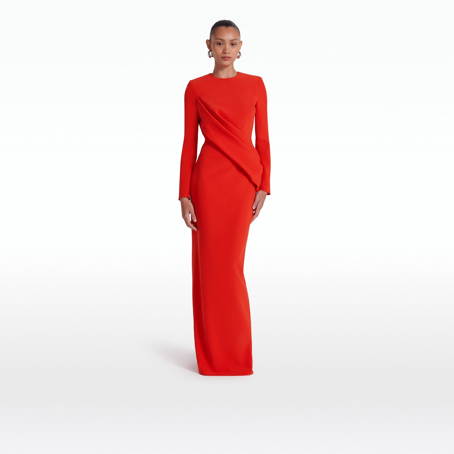 Louna Scarlet Red Long Dress