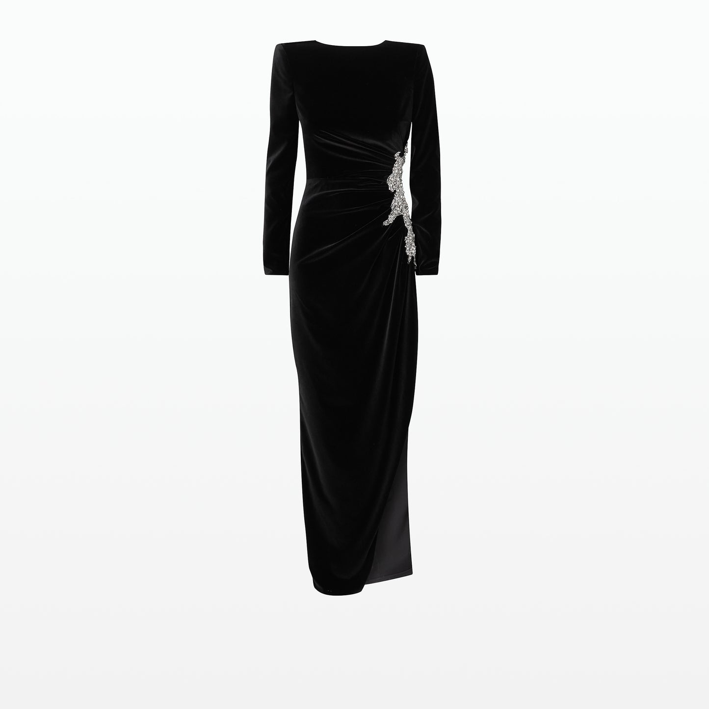 Nonna Black Long Dress