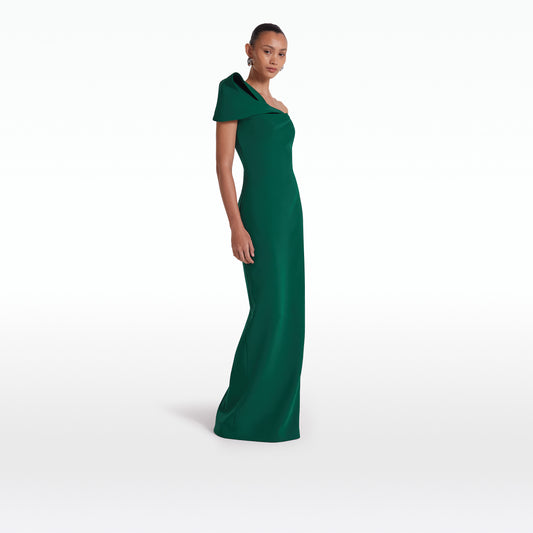 Blanchette Tourmaline Long Dress