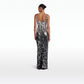 Kristena Gunmetal Long Dress