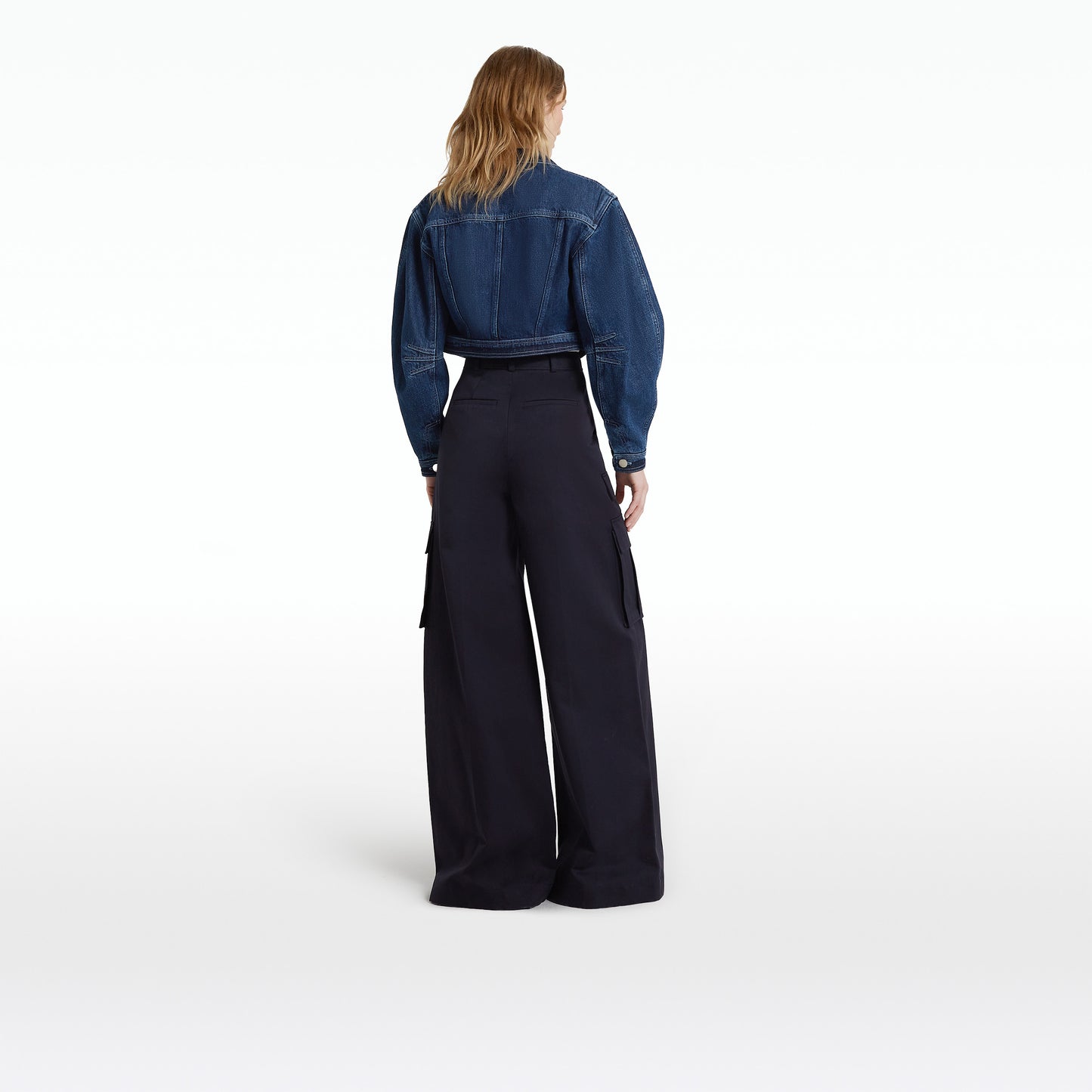 Paola Midnight Navy Trousers