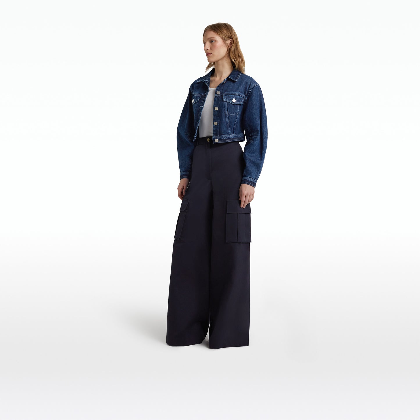 Paola Midnight Navy Trousers