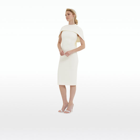 Kalika Ivory Midi Dress