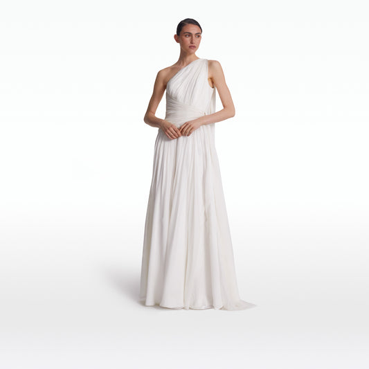 Novara Ivory Long Dress