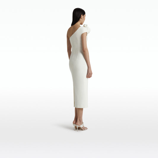 Granalle Ivory Midi Dress