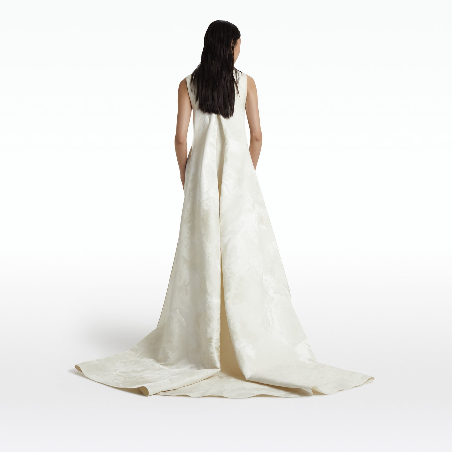 Alina Ivory Long Dress