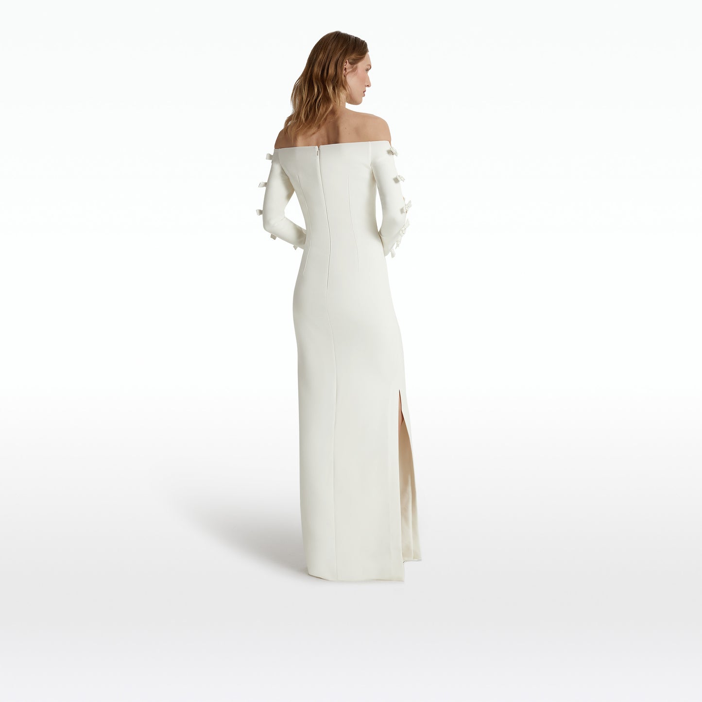 Morag Ivory Long Dress