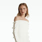 Morag Ivory Long Dress