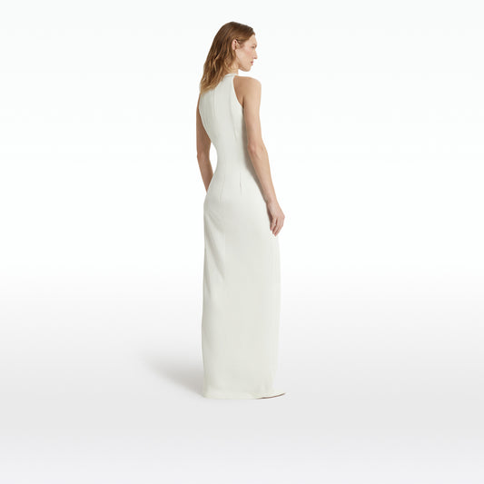 Cameron Long Dresses In Ivory