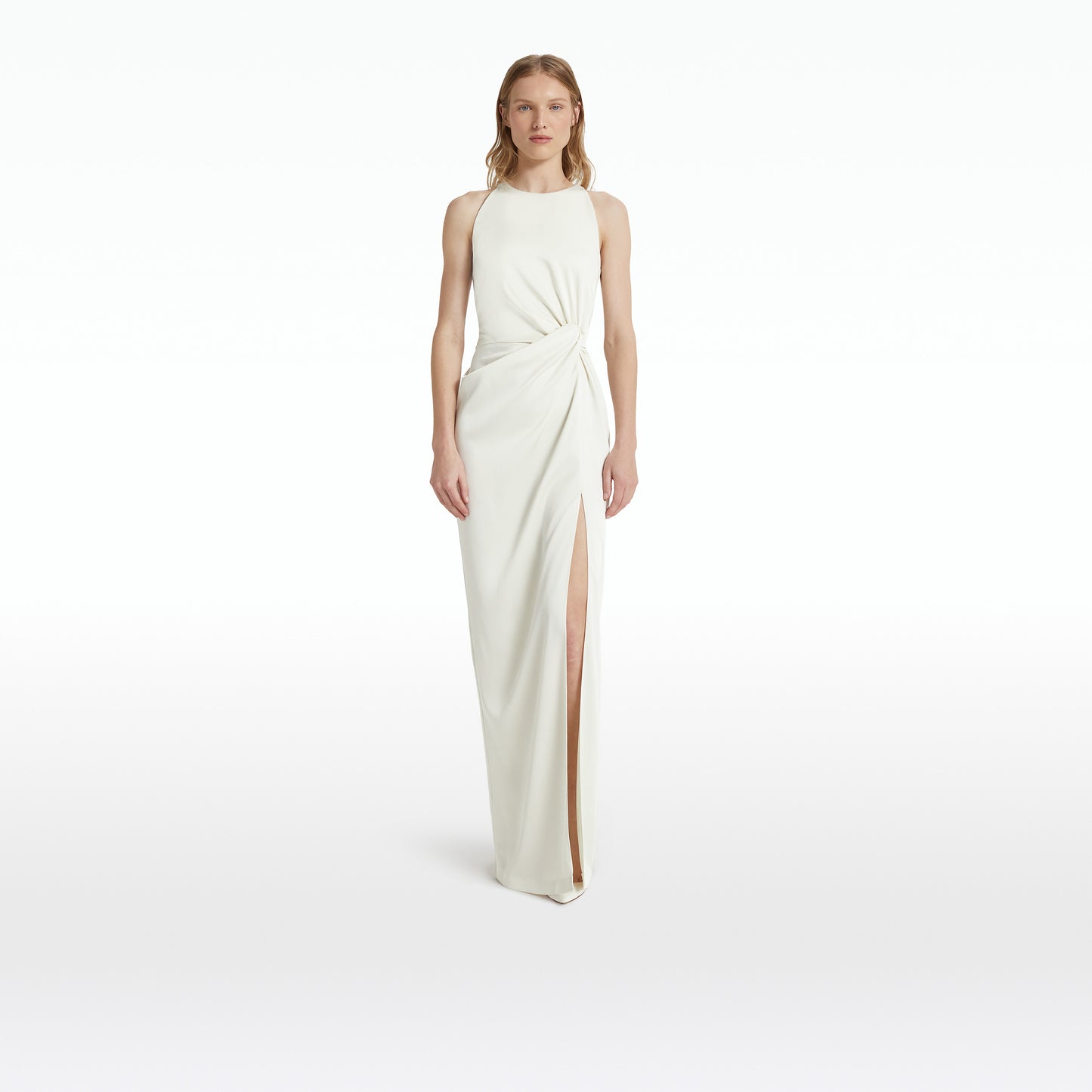 Cameron Long Dresses In Ivory