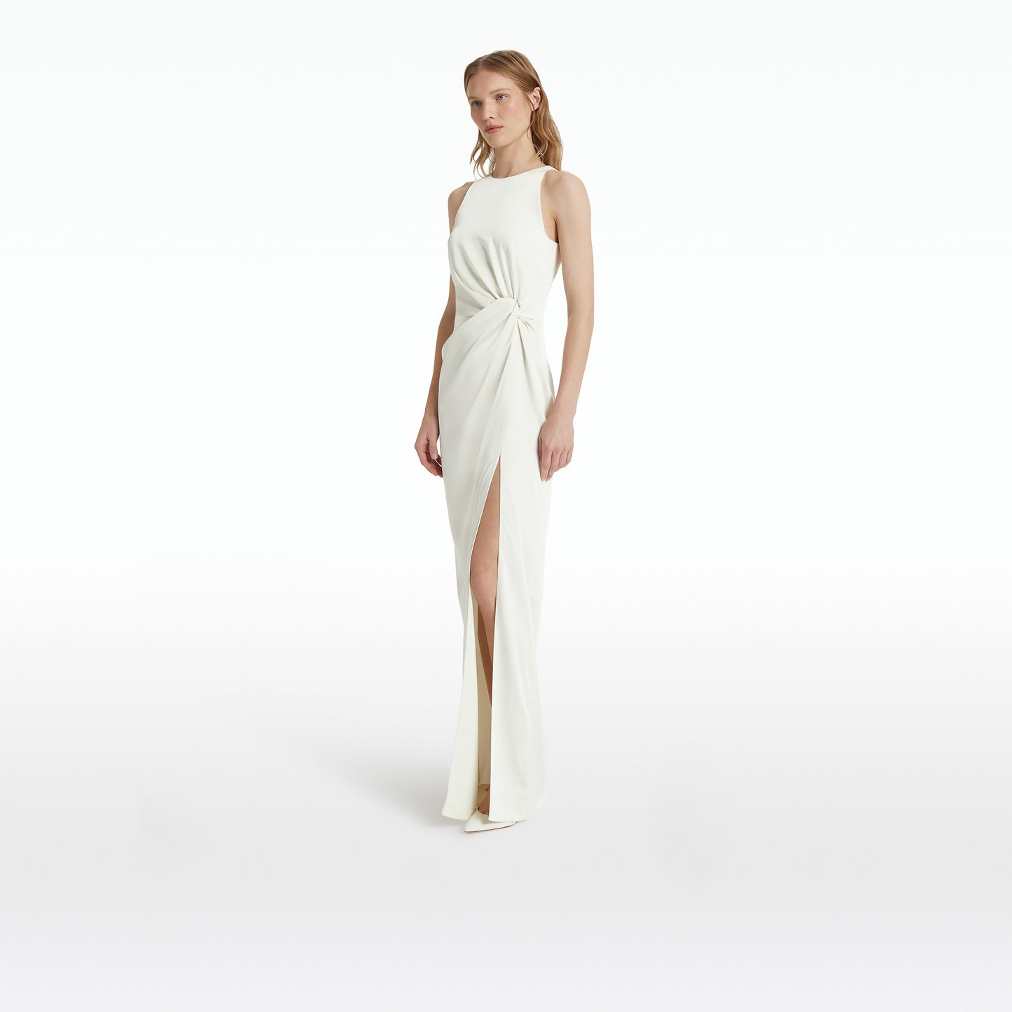 Cameron Long Dresses In Ivory