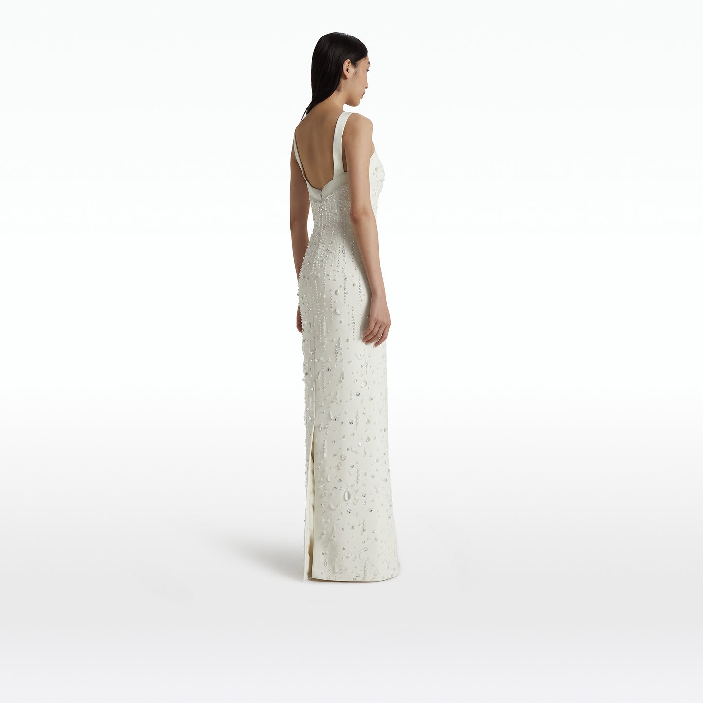 Elspeth Ivory Long Dress