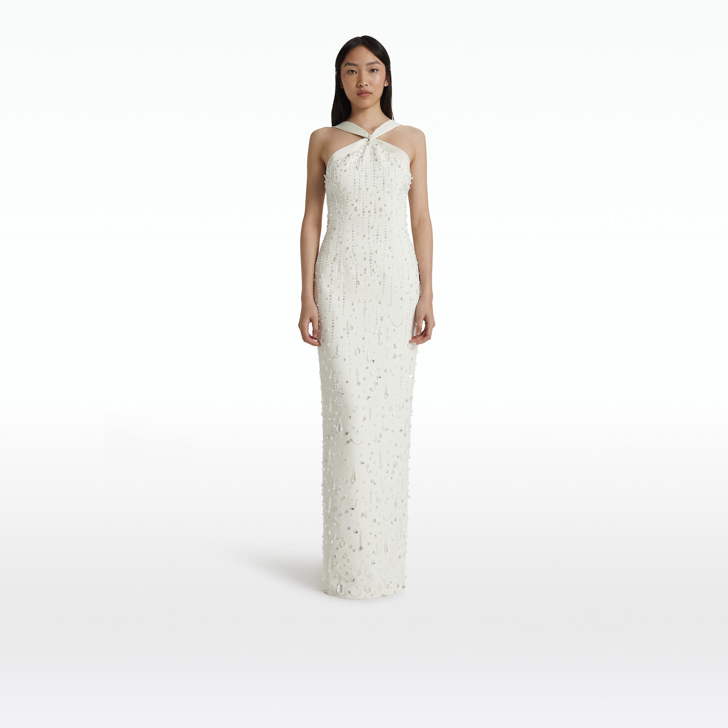 Elspeth Ivory Long Dress