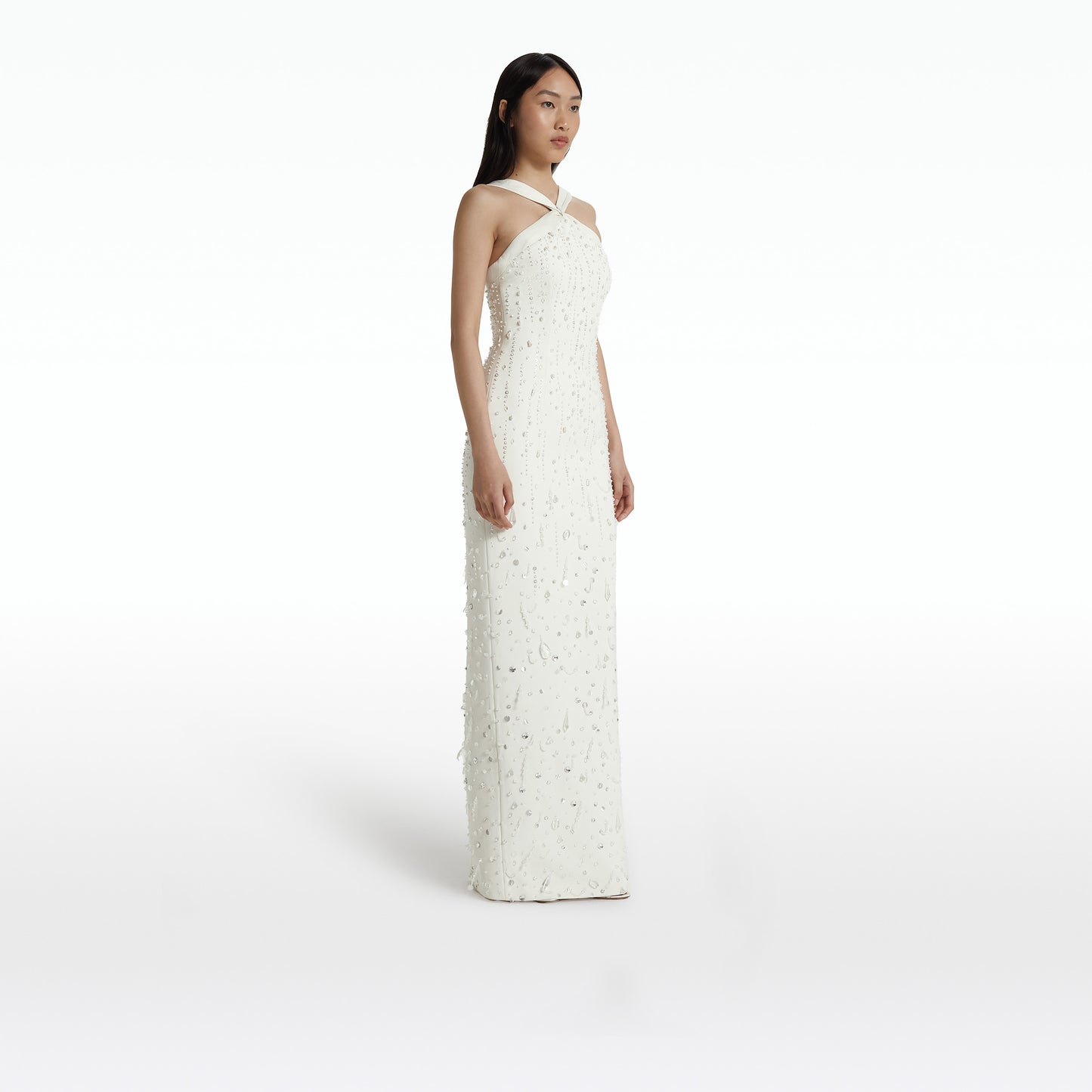 Elspeth Ivory Long Dress