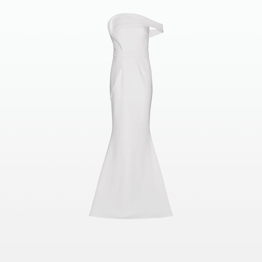 Reverie Ivory Long Dress