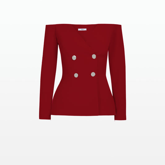 Kamile Azalea Red Jacket