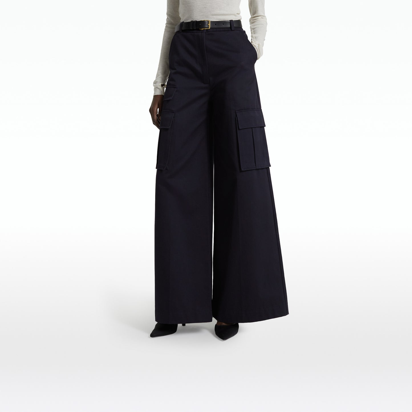 Paola Midnight Navy Trousers