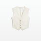 Lana Ivory Waistcoat