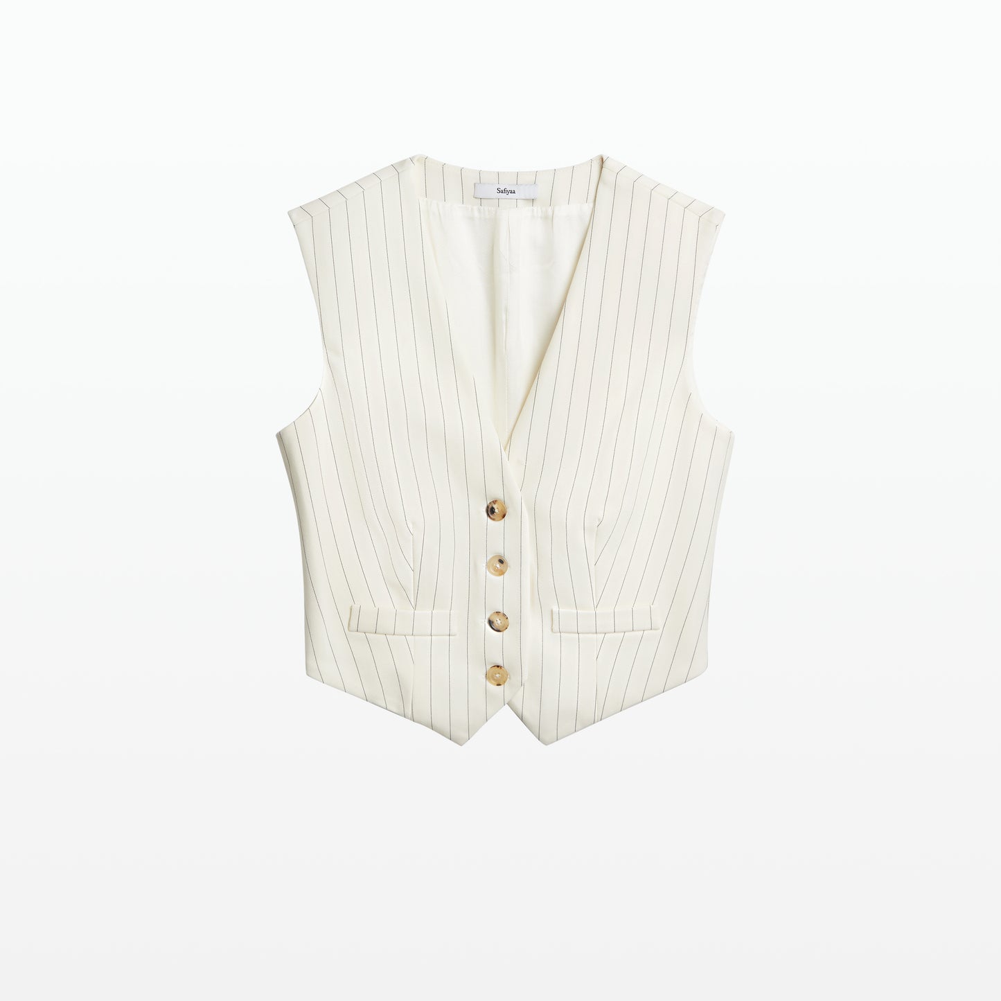 Lana Ivory Waistcoat