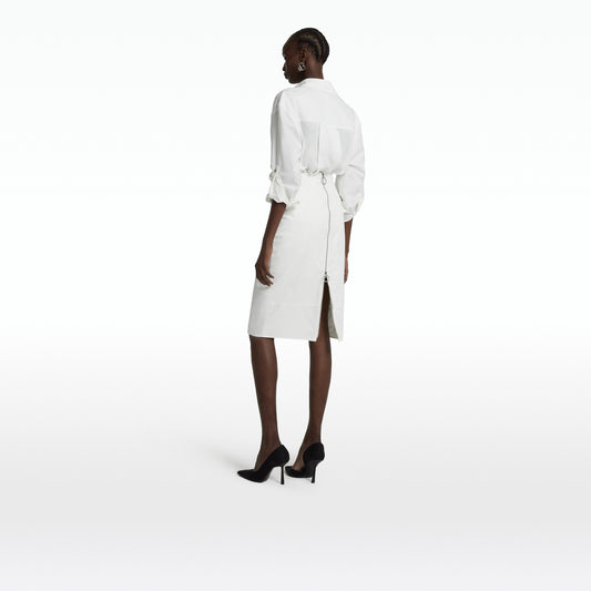 Marta Ivory Skirt