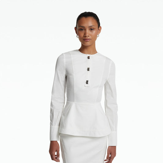 Fatima Ivory Top