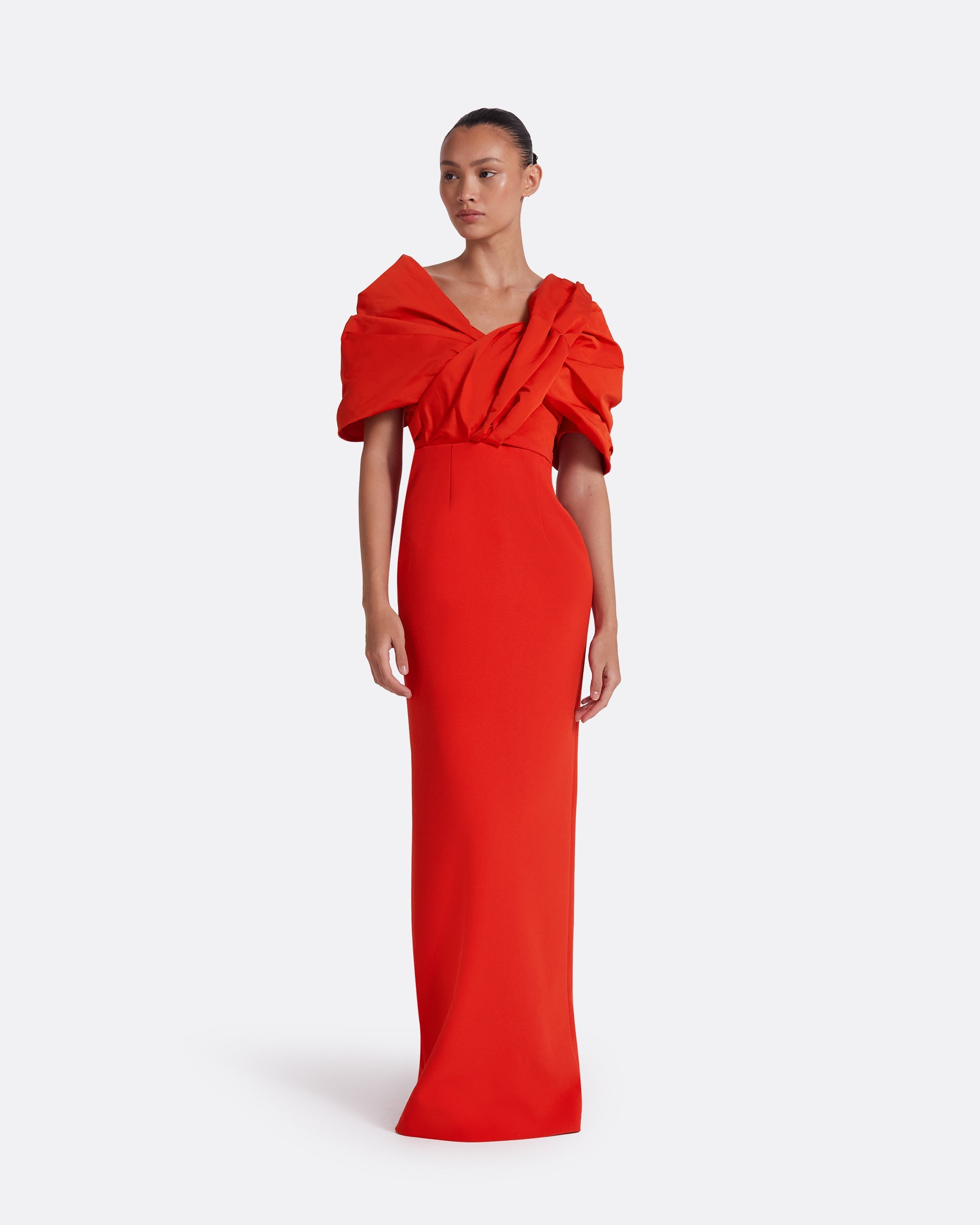 Aria Scarlet Red Long Dress