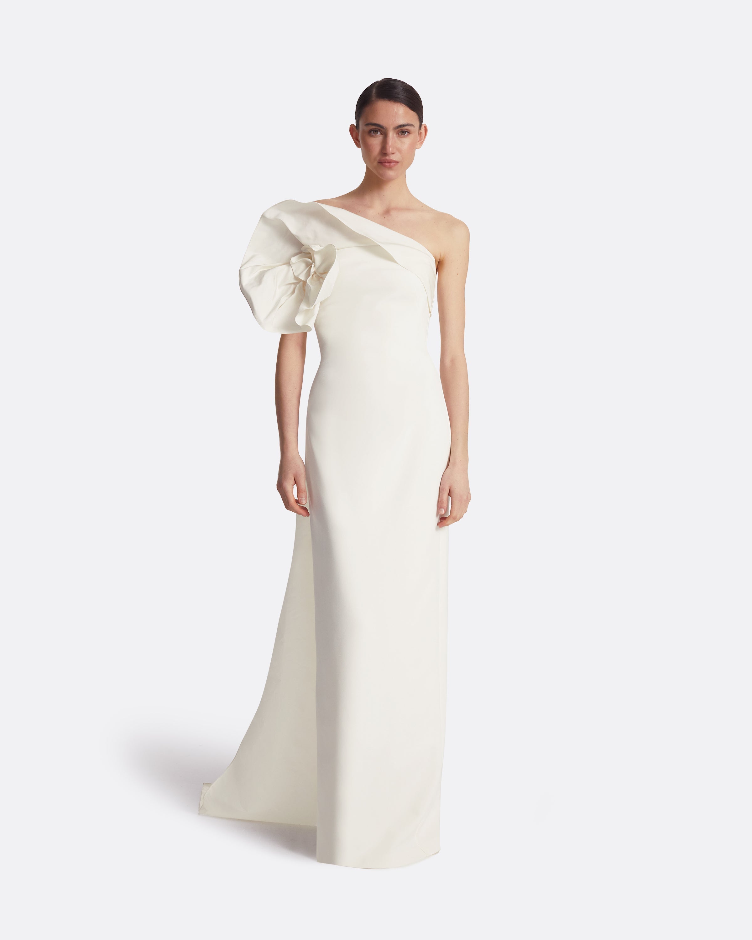 Briannie Ivory Long Dress