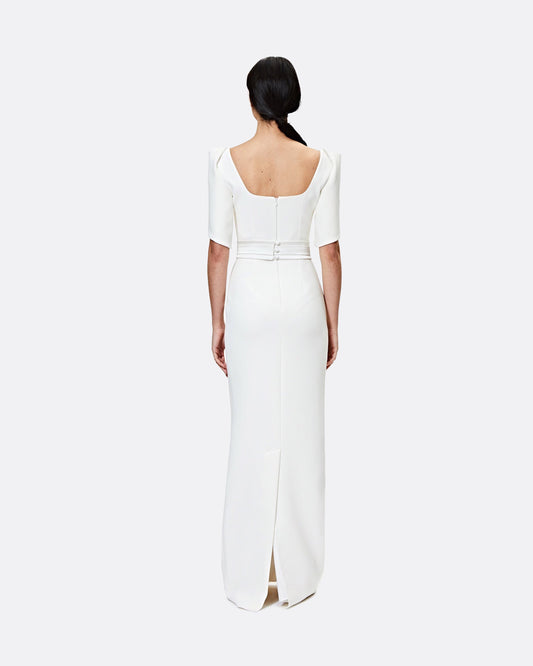 Dara Ivory Long Dress