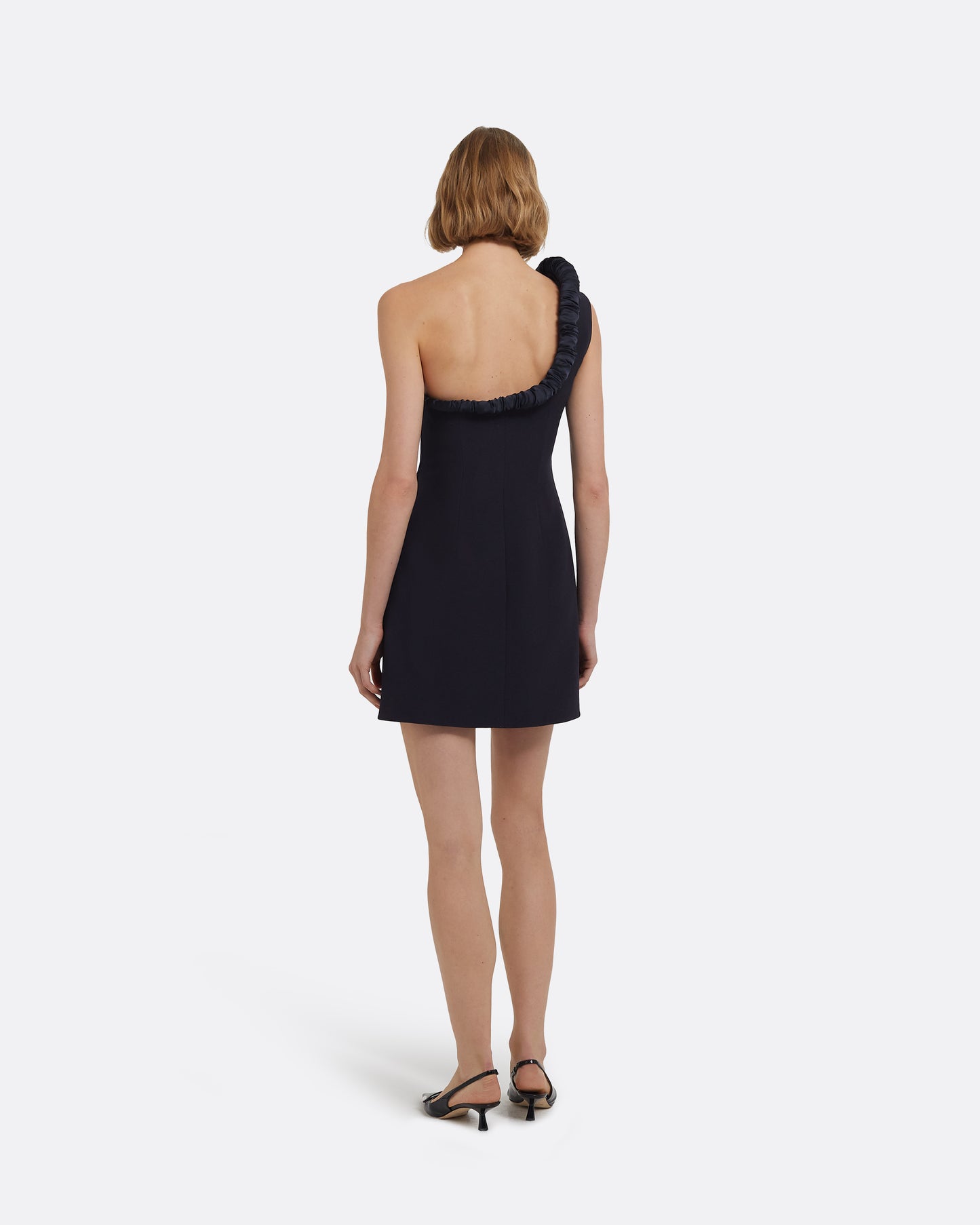 Kira Short Dress in Midnight Navy