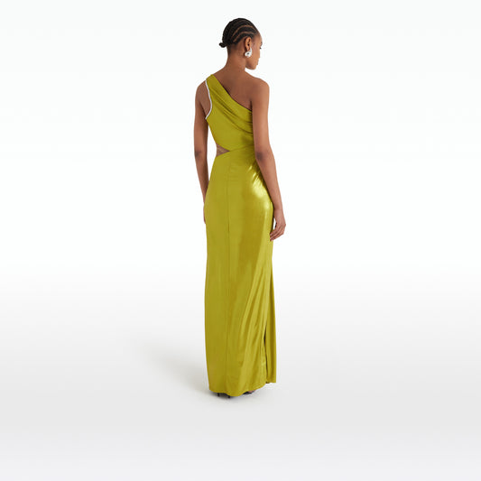 Beah Citrine Long Dress