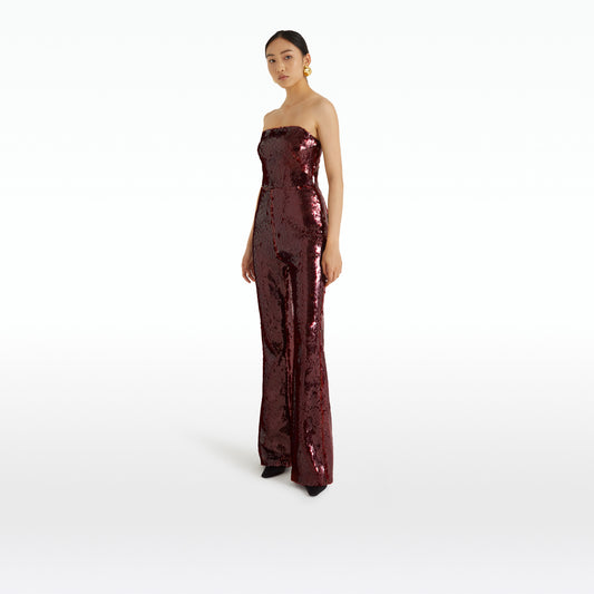 Myrine Rhubarb Jumpsuit