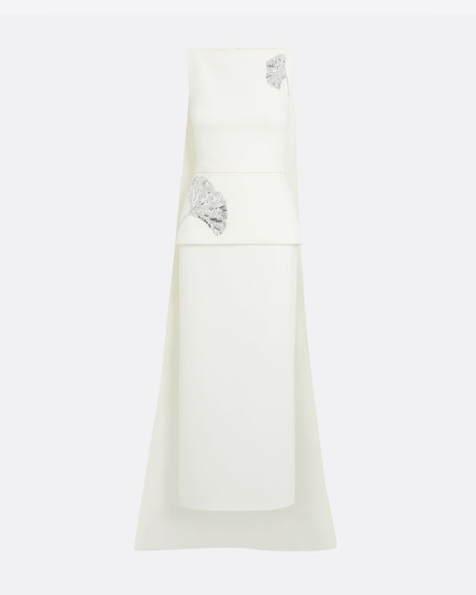 Cemile Ivory Midi Dress