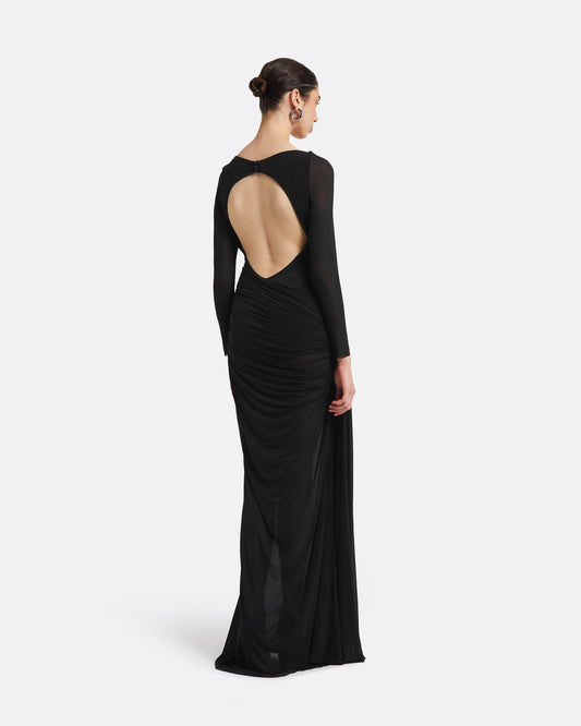 Tanla Black Long Dress