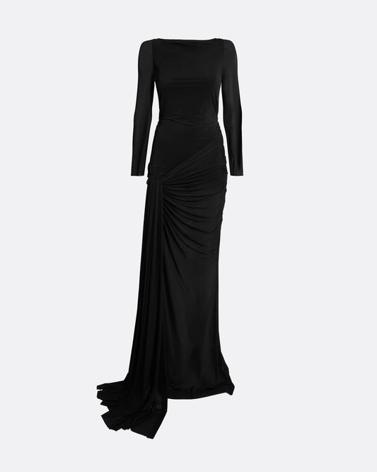 Tanla Black Long Dress