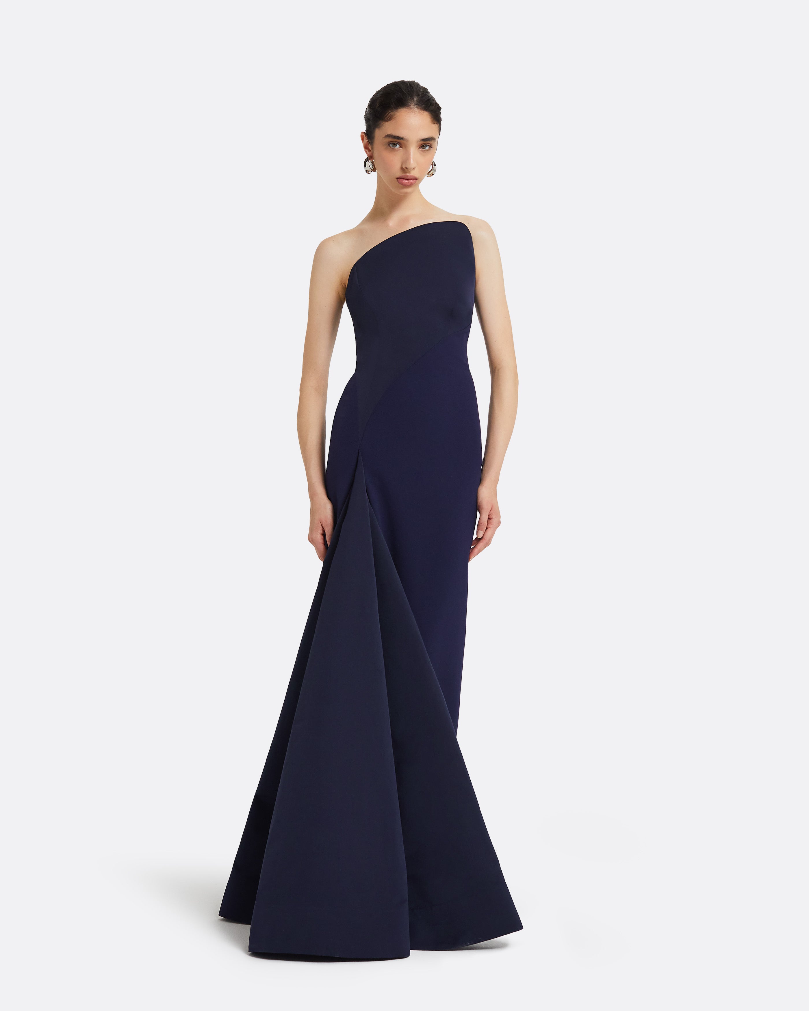 Bengi Azurite Blue Long Dress