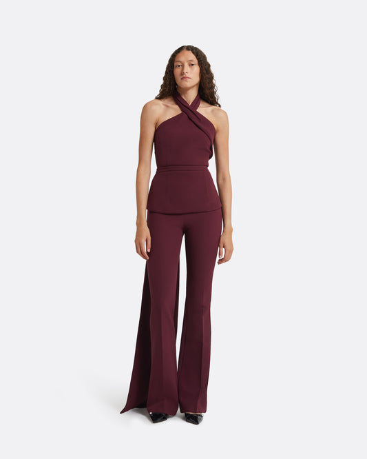 Izmir Wine Jumpsuit