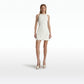 Rosmand Ivory Short Dress