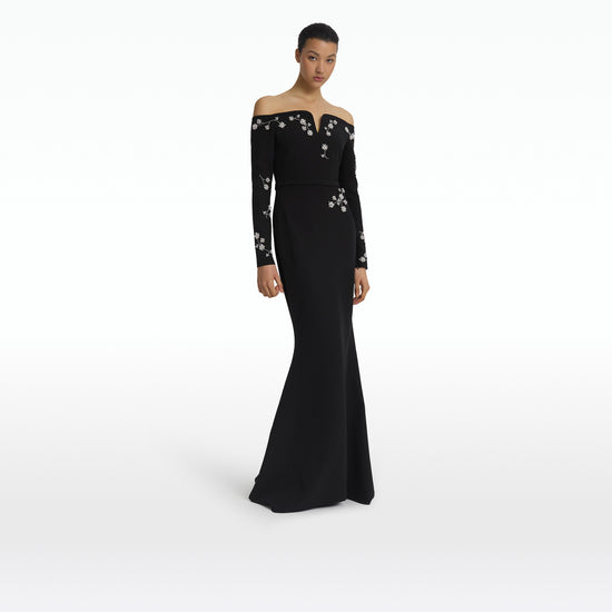 Safiyaa Alora Grenada Long Dress, Luxury Ready to Wear